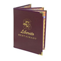 Royal Select 6 View Menu Cover (Holds SIX 5 1/2"x11" Inserts)